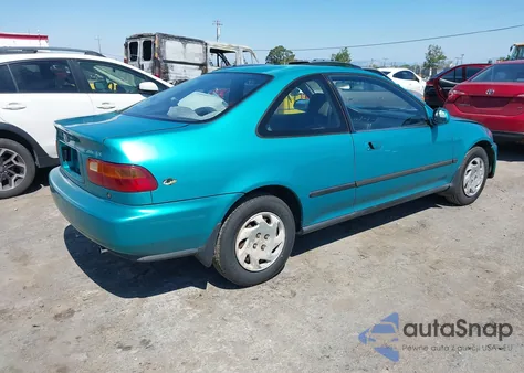 1994 Honda Civic Ex from USA, damaged, VIN 2HGEJ112XRH516403